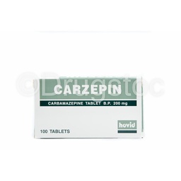 [DS0000065] Carzepin 200mg Tablets  x 100''