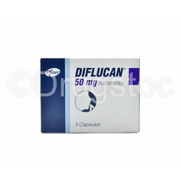 [DS0000068] Diflucan 50mg Capsules x 3''