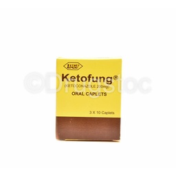 [DS0000076] Ketofung 200mg Caplets x 30''