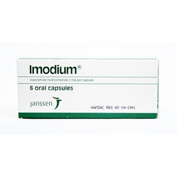 [DS0000277] Imodium 2mg Capsules x 6''