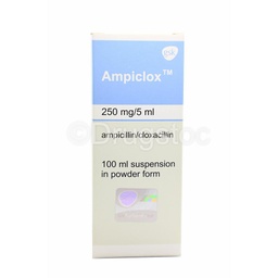 [DS0000384] Ampiclox 250mg Suspension 100mL