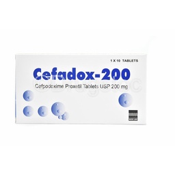 [DSN0000211] Cefadox 200mg Tablets x 10''
