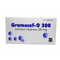 [DSN0000256] Gramocef-O 200mg  Capsules x 10''