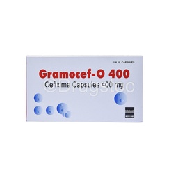 [DSN0000257] Gramocef-O 400mg Capsules x 10''