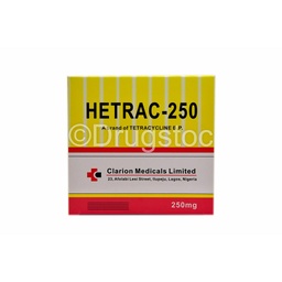[DS0000260] Hetrac-250mg Capsules x 100''