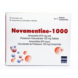 [DSN00000280] Novamentine 1000mg Tablets x 14''