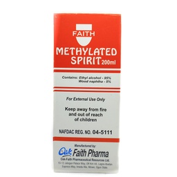 [DS0000349] Oak Faith Methylated Spirit 200mL