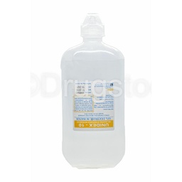 [DS0000371] Unidex-10 10% Dextrose Water X 500mL
