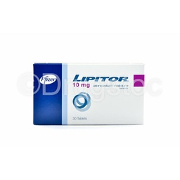 [DS0000651] Lipitor 10mg Tablets x 30''