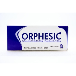 [DS0000403] Orphesic Tablets x 20''