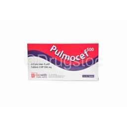 [DS0000882] Pulmocef 500mg Tablets x 10''