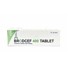 [DS0000944] Brodcef 400mg Tablets x 10''