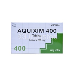 [DS0000952] Aquixim 400mg Tablets x 10''