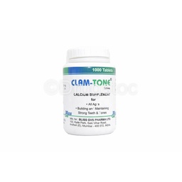 [DS0000953] Clam-tone 300mg x 1000